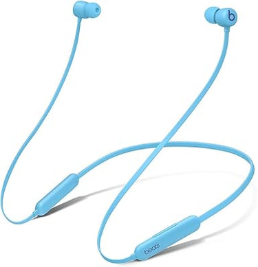 Beats Auriculares inalámbricos Flex – Chip Apple W1, Auriculares magnéticos, Bluetooth de Clase 1, 12 Horas de Sonido ininterrumpido - Azul